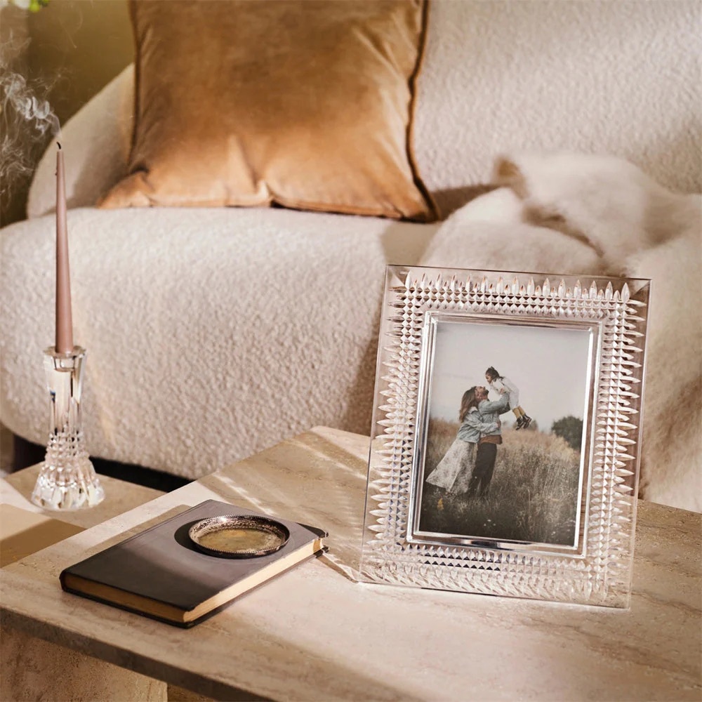 NIB Waterford Lismore Diamond 5x7 Picture Frame